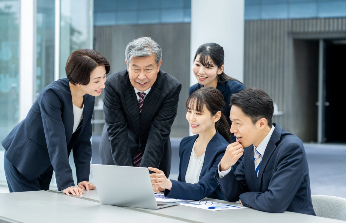 ビジネス情報の交換や交流イメージ写真